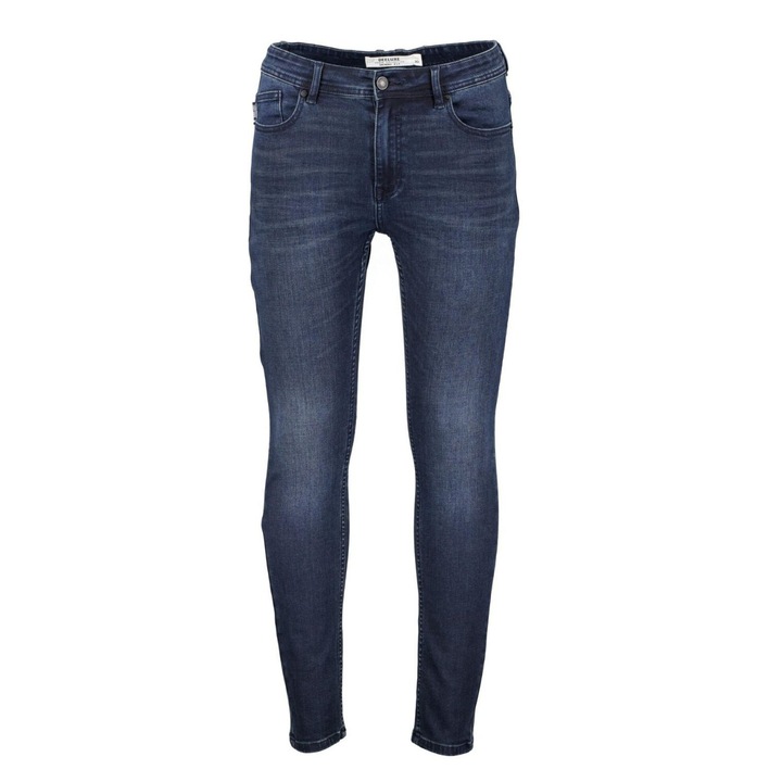 Fiú farmernadrág, Deeluxe, pamut/poliészter, sötétkék, 164 CM