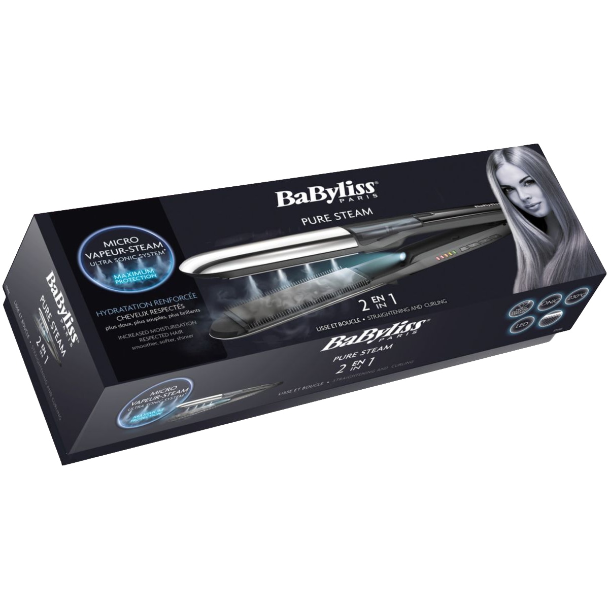 выпрямитель волос babyliss steam pure st495e black отзывы фото 67