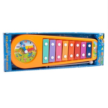 Xilofon cu ceas Mega Creative Xilofon cu ceas Mega Creative