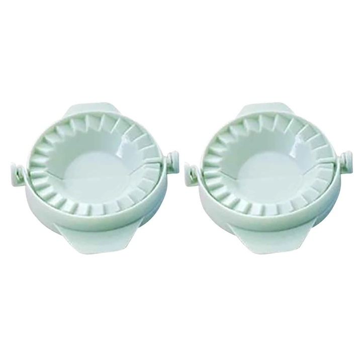 Set 2 forme plastic pentru coltunasi 10.5x7.8x2.5cm alb