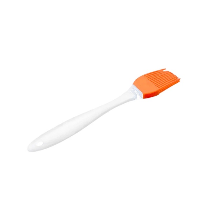 Pensula silicon pentru gatit, 22cm, portocaliu