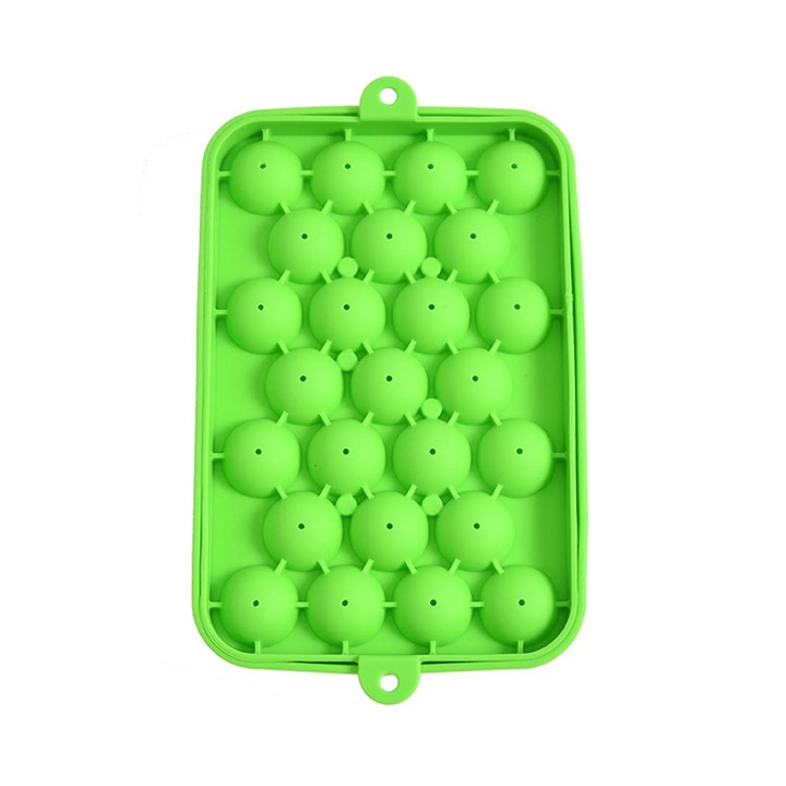 Jégkocka forma 26x7cm szilikon fedővel, hűtőszekrénybe, 1 db-os szett