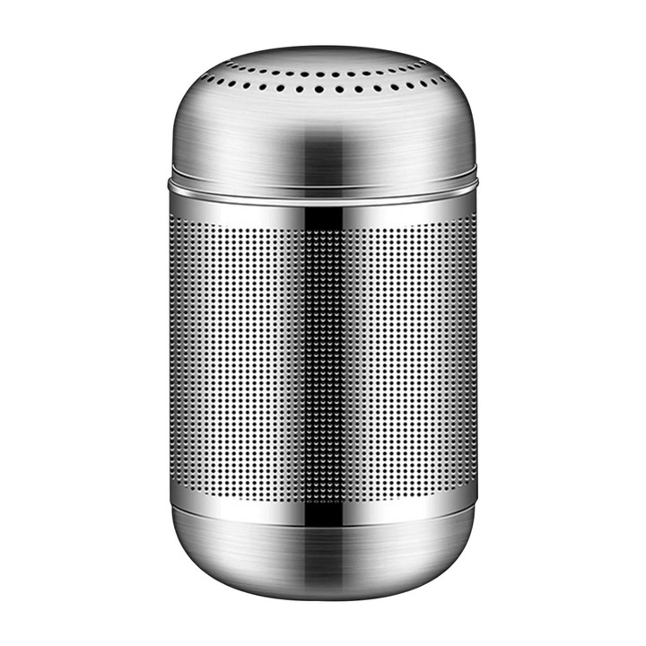 Filtru ceai YANYXR inox 304, multifunctional, lant cu carlig, 10x5cm