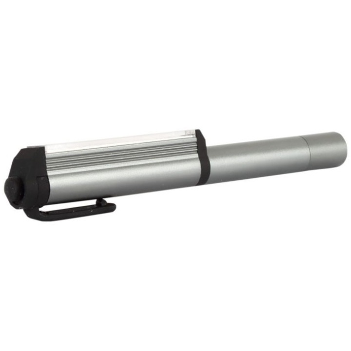 LED Фенер PROLINE 51029, 3 W, 180 Lumens, 3 x AAA, 165 mm Silver