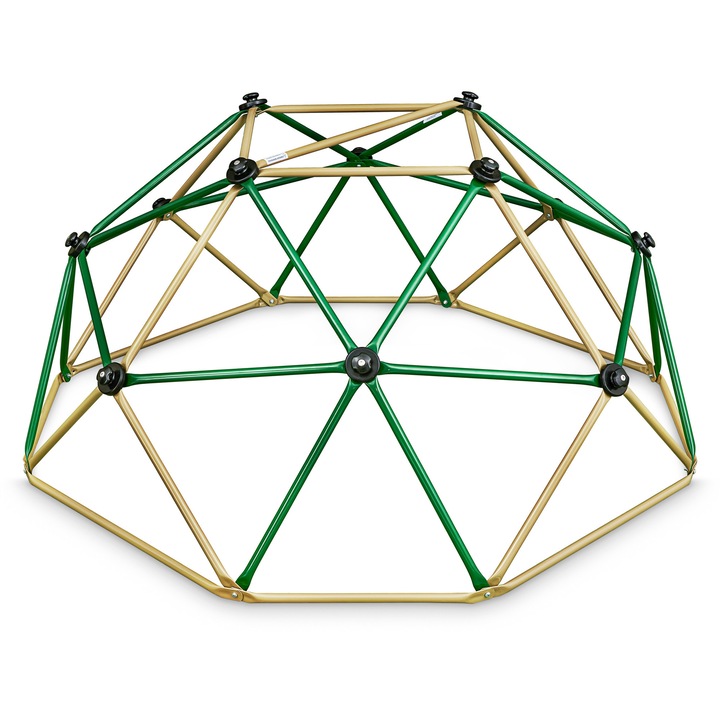 Kúszóborító Készlet, Hypermotion, Maximális Teherbírás 350 kg, 3 Évesnél Idősebb Gyermekeknek, Elektrosztatikusan Festett Acélcső, Műanyag Kúszófogantyúk, Ø 1.8 MxIh. 0.9 M, Többszínű, 1 Pár Kesztyű