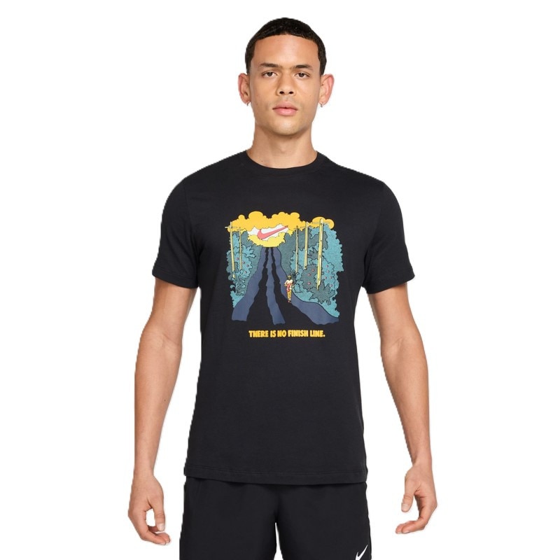 Tricou Nike M NK TEE RUN IYKYK-HJ3678-010 - eMAG.ro