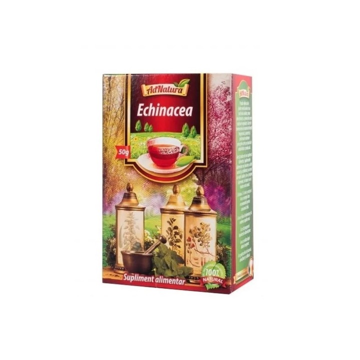 Ceai de Echinacea, 50 grame, AdNatura