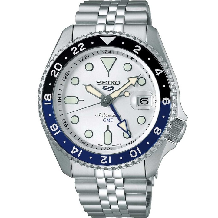Ceas barbatesc Seiko 5 SSK033K1 Automatic Argintiu