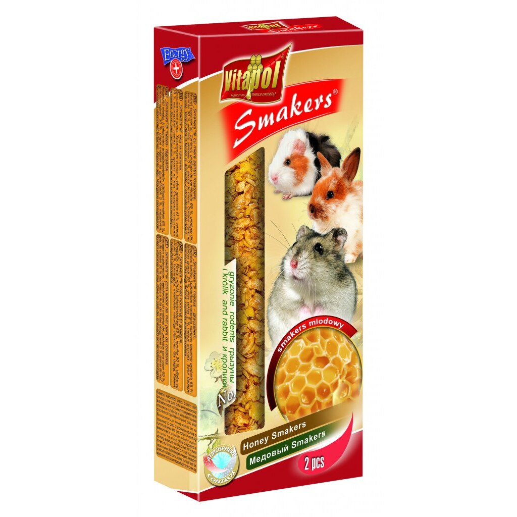 Batoane Vitapol 3in1 pentru rozatoare, 135 g