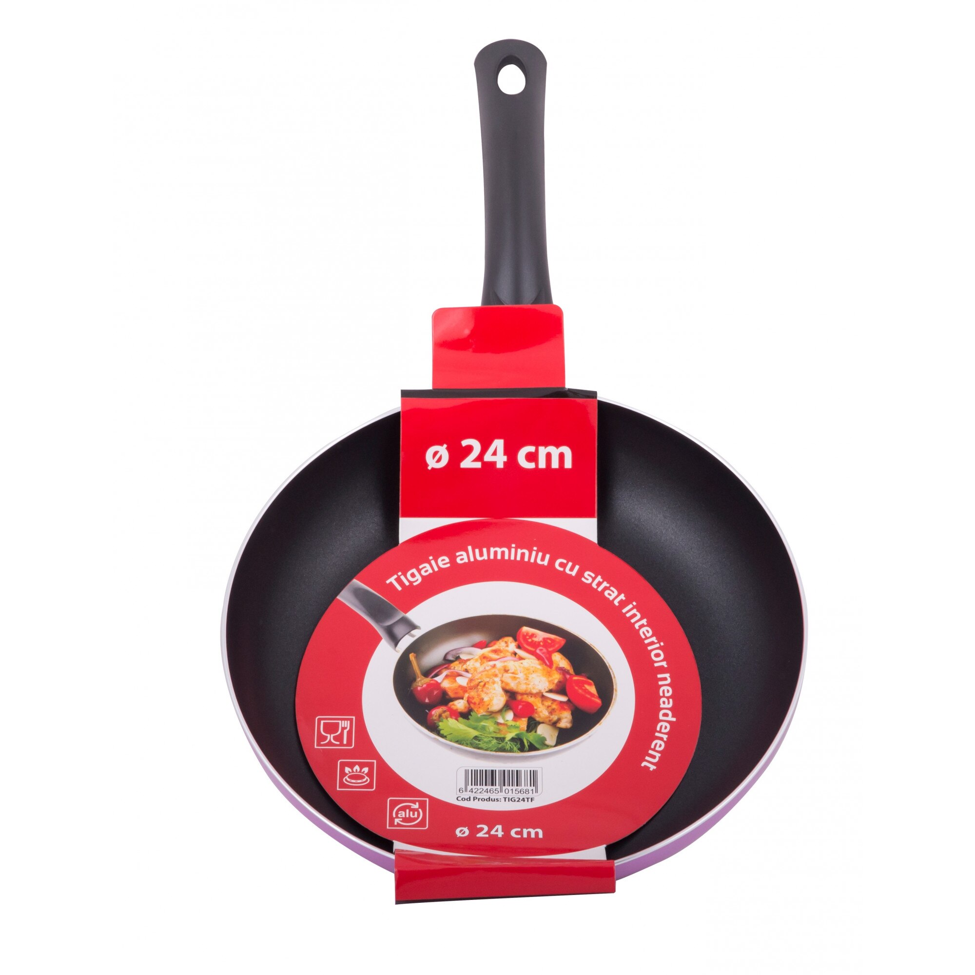 Tigai aluminiu cu invelis antiaderent