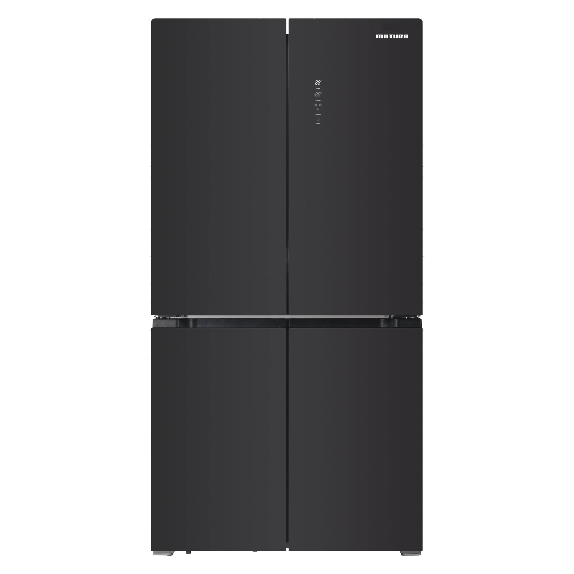 Хладилник Side by side Matura NFM455CDD, 470 l, Клас E, H 185 cm