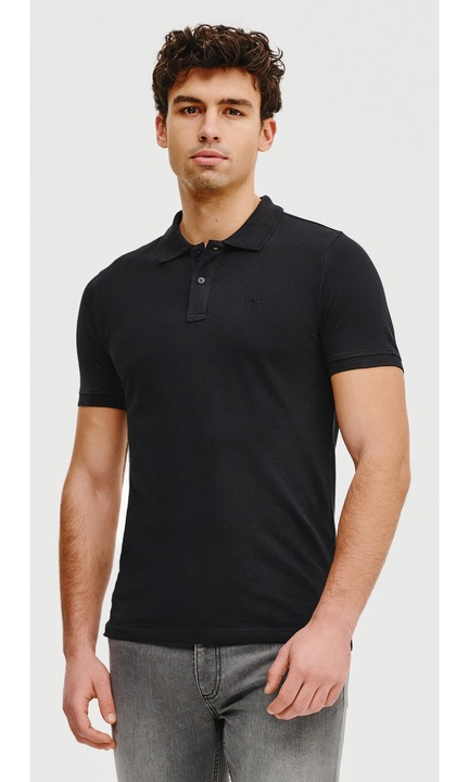 Férfi pólóing P25SF-TX-003, Fekete, 2XL