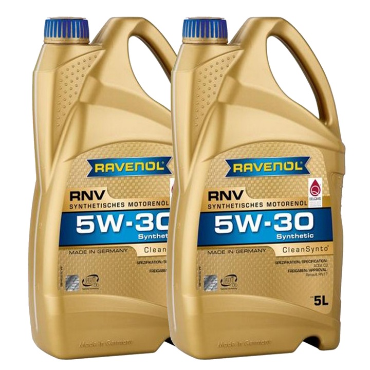 Pachet 10 litri Ulei Ravenol RNV 5W30