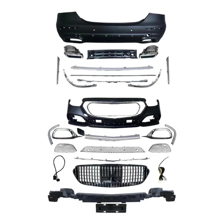 Maybach külső csomag – Mercedes E-Class W213 (2020+) Chrome