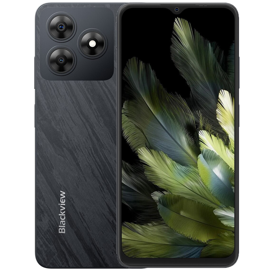 BlacKview WAVE8 4＋8GB 128GB ブラック Telefon mobil Blackview WAVE 8, 4G, 6.56