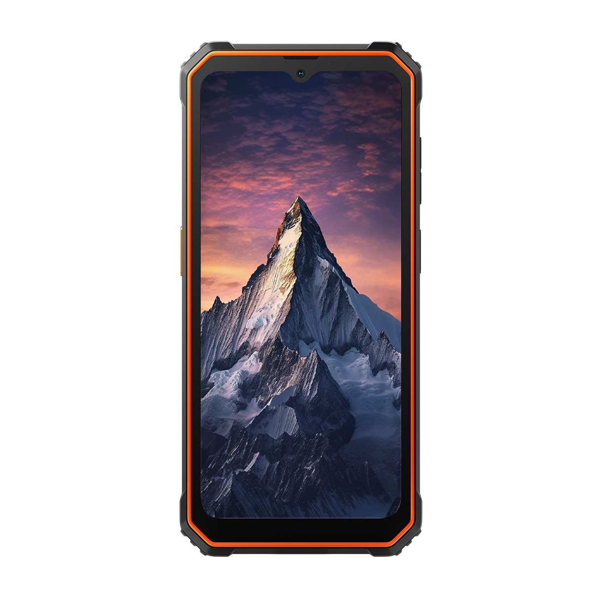 Telefon mobil Blackview Bv4800 Pro, 4G, 12GB Ram(4GB + 8GB extensibili 2To), 128GB, Dual SIM, 4 nuclee, 6.56'' HD+, Android 14, 5180mAh, Amprenta digitala/fata/NFC, Portocaliu