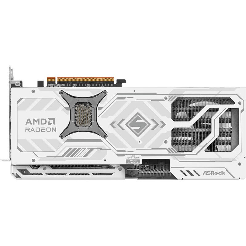Placa video ASRock Radeon RX 9070 XT Steel Legend 16GB DDR6 256