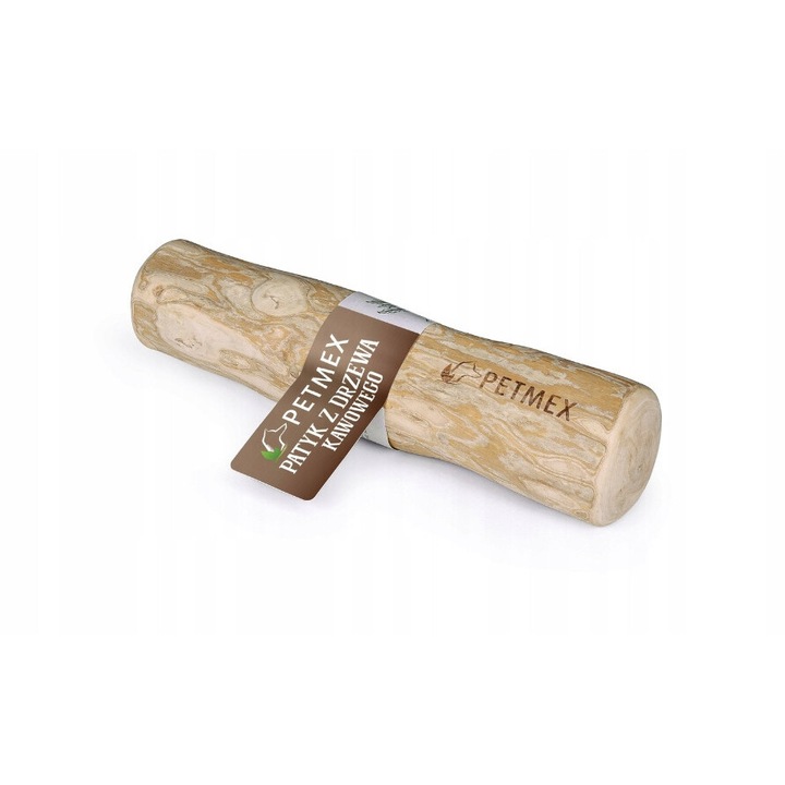 Játék kutyáknak, Petmex, Kávéfabat, 100-110g, természetes