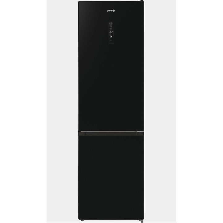 Combina frigorifica Gorenje NK89B0DBK, NoFrostPlus, 200 cm, negru