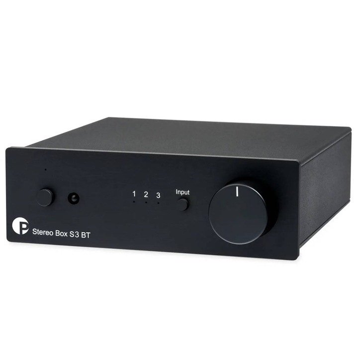 Усилвател Pro-Ject Stereo Box S3 BT, черен