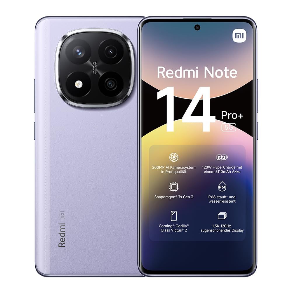 Telefon mobil Xiaomi Redmi Note 14 Pro Plus, 8GB RAM, 256GB, 5G
