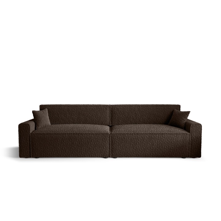 Canapea Tuluza, Humi, 312x85x94cm, maro