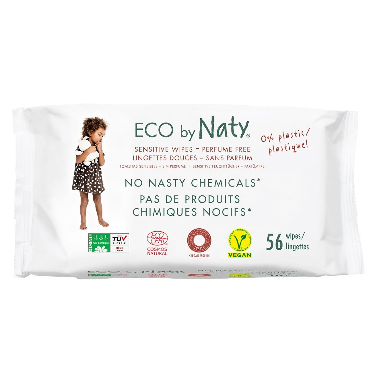 Servetele umede ECO Naty fara parfum