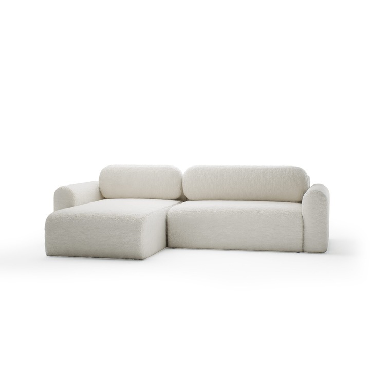 Coltar Humi Carpin, 286x100cm, inaltime 70cm, alb