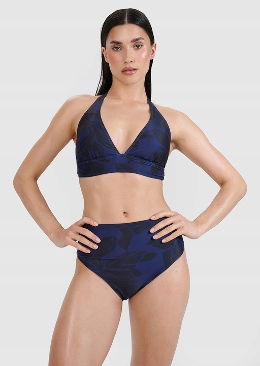 4F női bikini melltartó, pántnélküli modell, lila, szintetikus anyag, kivehető kosárral