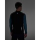 Спортен елек 4F, за бягане, висока яка, подплата PrimaLoft, сив, синтетичен