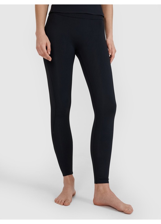 Colanti 4F, Negru Intens, Talie Inalta, Croiala Slim, Buzunar Ascuns