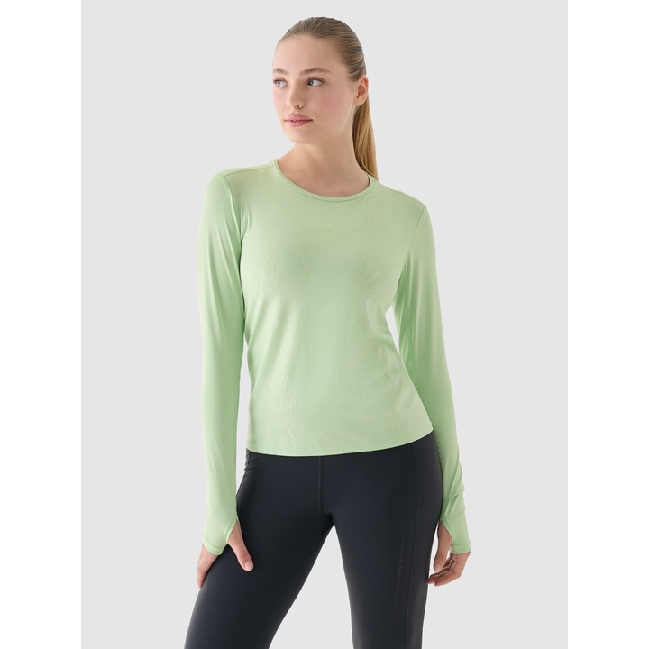 4F futópóló, gyorsan száradó, zöld, szintetikus anyag, S INTL