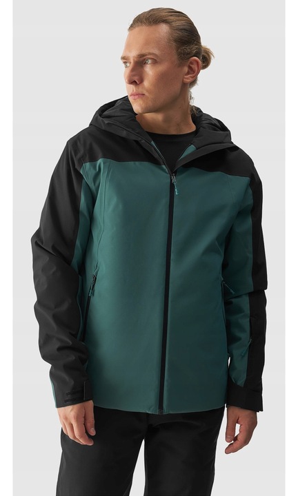 4F ferfi sikabat, zold, Zöld/Fekete, 2XL