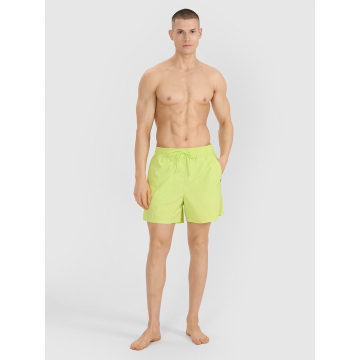 4F férfi strandnadrág, zöld, L-es méret, könnyű anyagból, gyorsan száradó