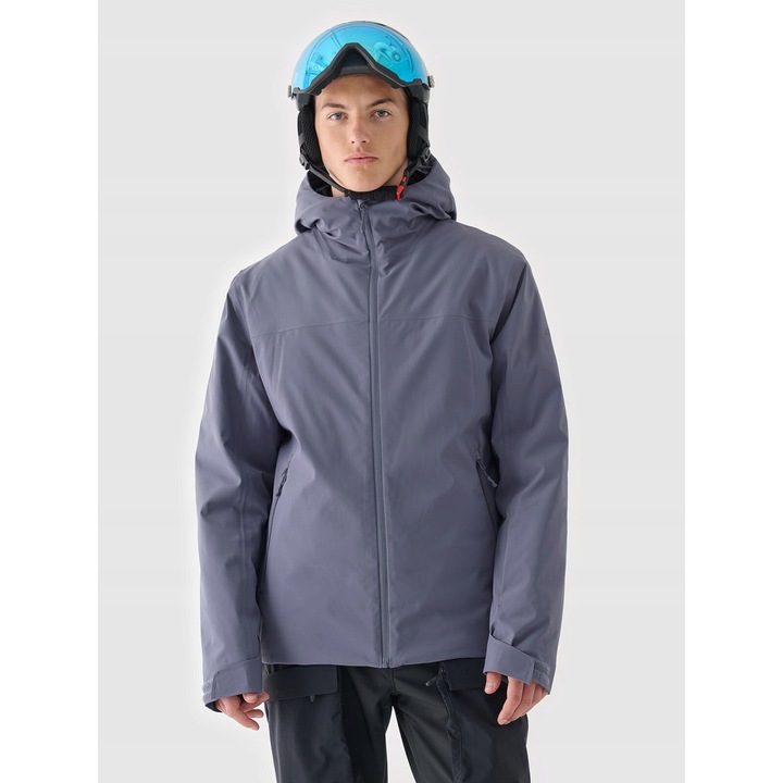 Geaca Tehnologica Schi Barbati NeoDry 5000, Impermeabila, Regular Fit, Culoare Denim, Marimi S-3XL, Brand 4F