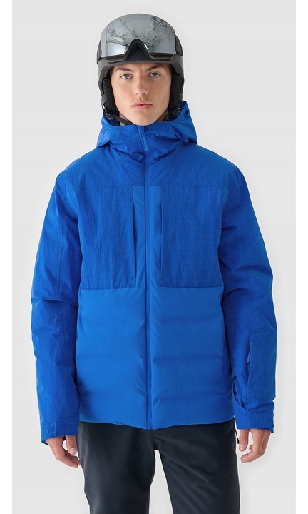 Geaca tehnica pentru barbati 4F albastra, membrana NeoDry 10000/8000, impermeabila, ideala pentru schi, sezon iarna. Perfecta pentru zile reci si activitati intensive