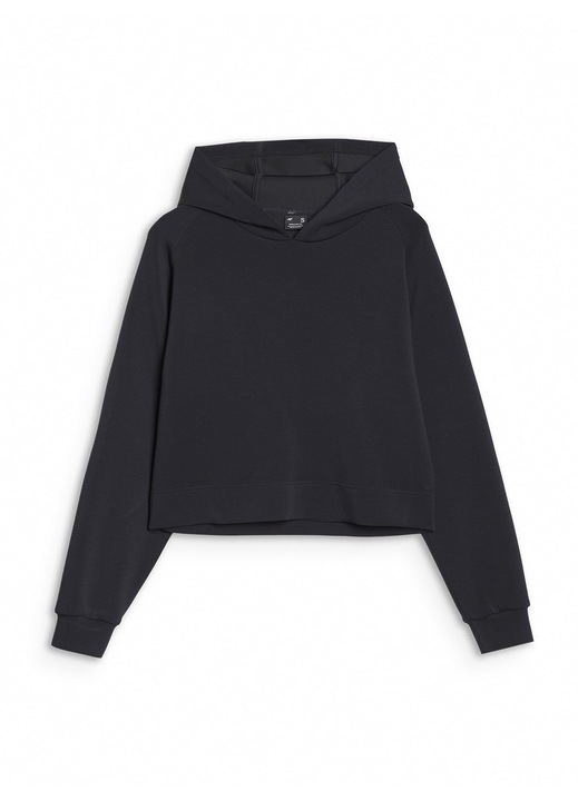 Hanorac Sport Femei 4F Negru, Gluga Integrata, Modal, SPORTSTYLE SS25, Marimi XS-XXL