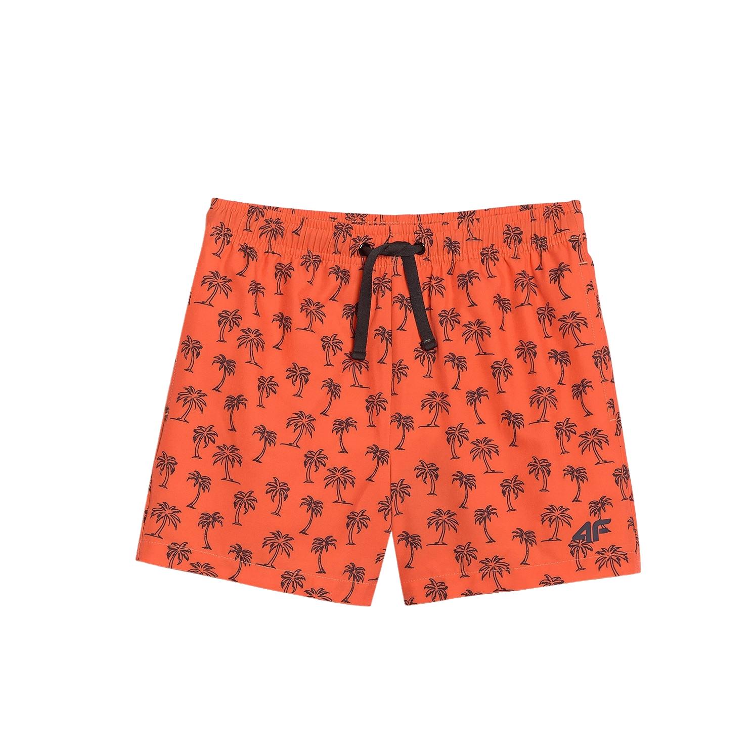 LC WAIKIKI, Pantaloni scurti de baie cu imprimeu grafic, Galben