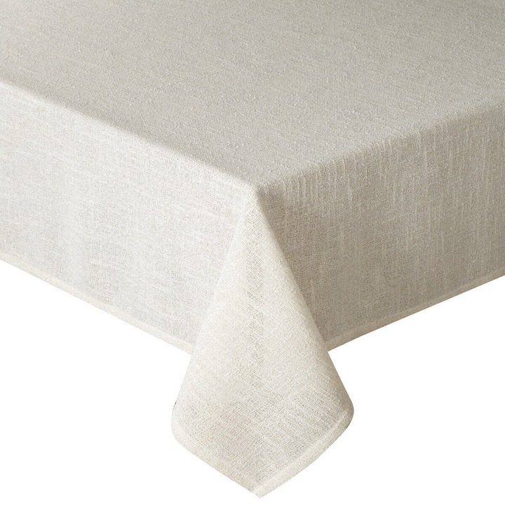 Eurofirany INES12 terítő 140 x 350 cm krémszínű