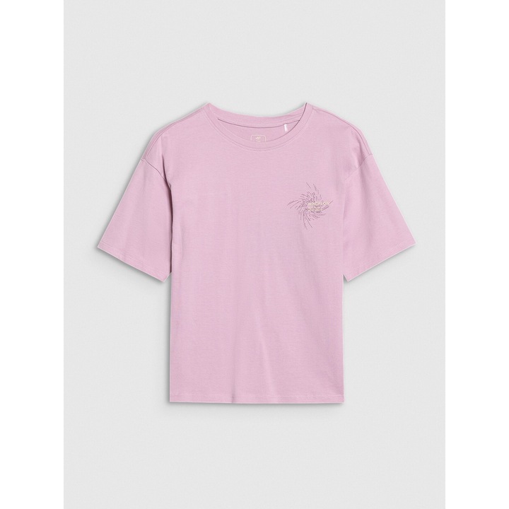 Tulmeretezett pamut polo, 4F, lila, Lila