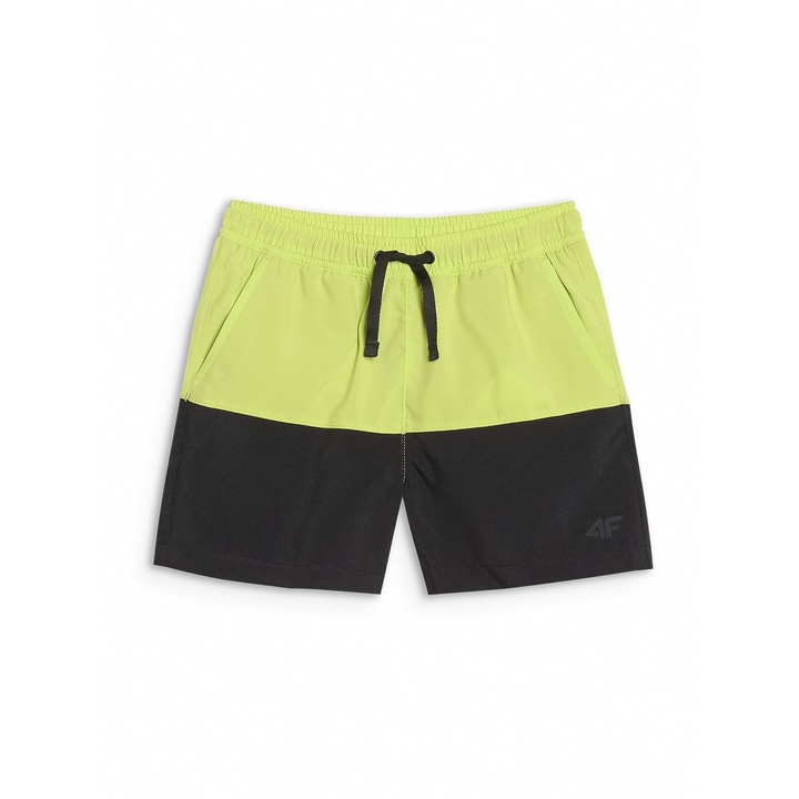 Pantaloni scurti de 4F, baieti, Verde/Negru