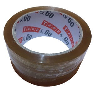 Banda adeziva solvent " Tape&Go ", 48mm x 60m, folie cu 6 role