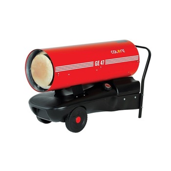 Tun de caldura cu ardere directa GE 47 CALORE, putere 49kW, debit aer 1660mcb/h, motorina, 230V Tun de caldura cu ardere directa GE 47 CALORE, putere 49kW, debit aer 1660mcb/h, motorina, 230V