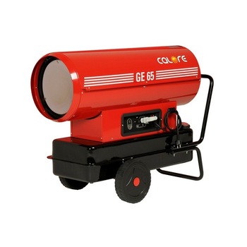 Tun de caldura cu ardere directa GE 65 CALORE, putere 69,3kW, debit aer 2975mcb/h, motorina, 230V Tun de caldura cu ardere directa GE 65 CALORE, putere 69,3kW, debit aer 2975mcb/h, motorina, 230V