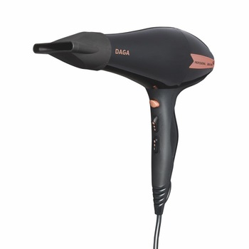 Uscator de par profesional Daga HD 2600 PI. 2600 W, functie Ionica, 2 viteze, 3 nivele de temperatura, concentrator si difuzor, Cool Shot, filtru detasabil. Negru/Lila Uscator de par profesional Daga HD 2600 PI. 2600 W, functie Ionica, 2 viteze, 3 nivele de temperatura, concentrator si difuzor, Cool Shot, filtru detasabil. Negru/Lila