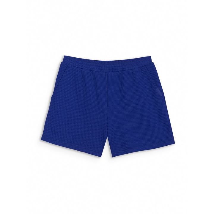 Pantaloni sport scurti dama, 4F, albastru