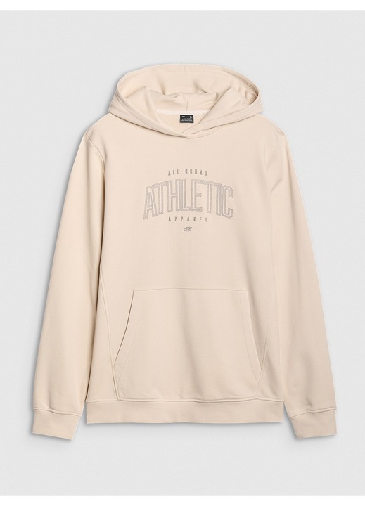 4F Pulover, sportos, Bézs, 2XL