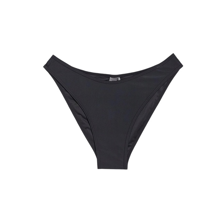 4F bikini alsó, fekete, rugalmas anyagból, szintetikus/elasztán, női