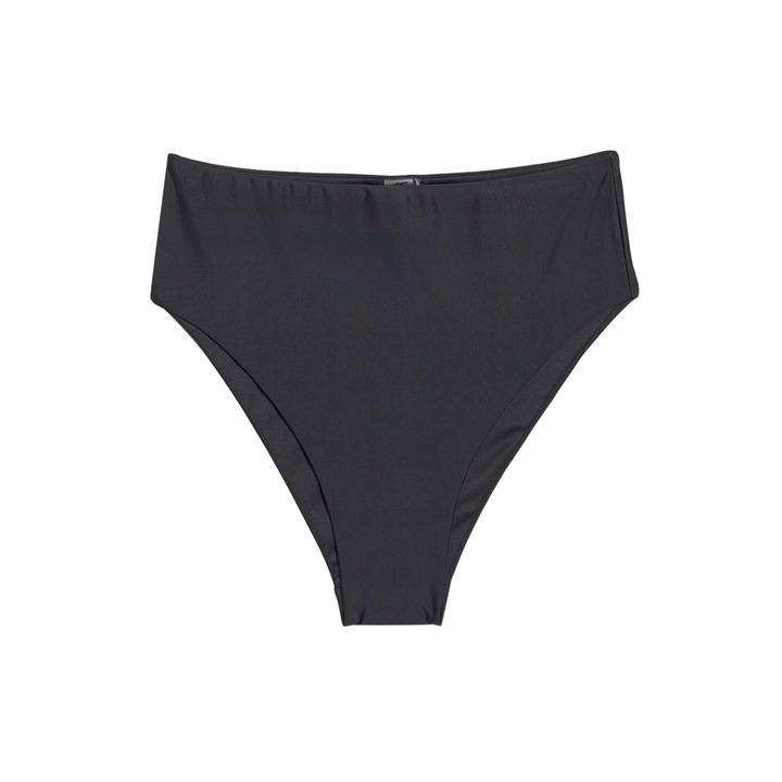 Noi magas dereku bikini, intenziv fekete, 4F, Fekete