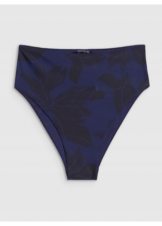 4F bikini alsó, lila, rugalmas, magas derekú, szintetikus, XS INTL